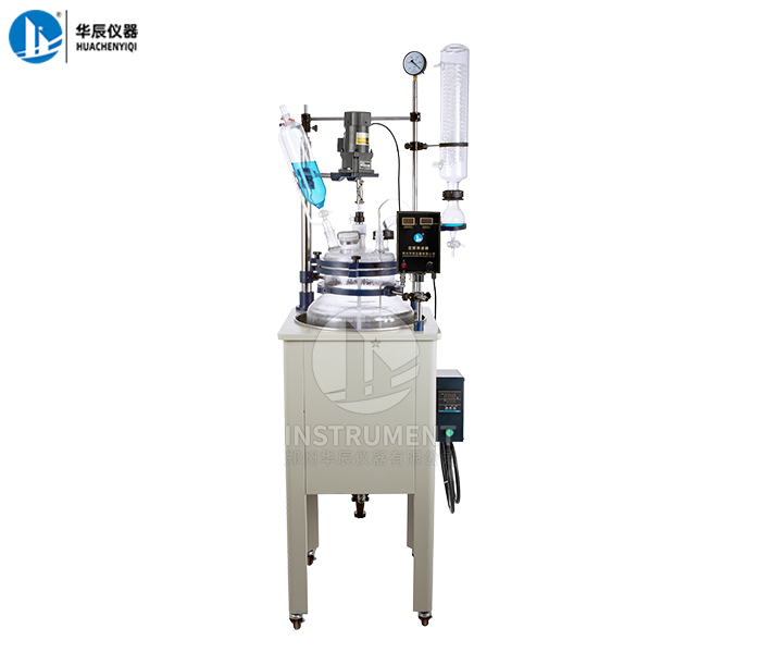 單層玻璃反應(yīng)釜 F-100L(筒形）