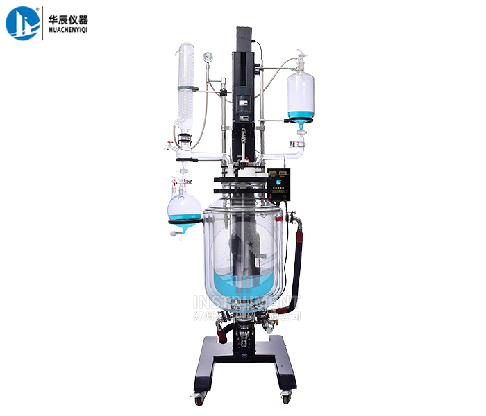 SJS312-30L(30L)新型升降旋轉(zhuǎn)三層玻璃反應(yīng)釜